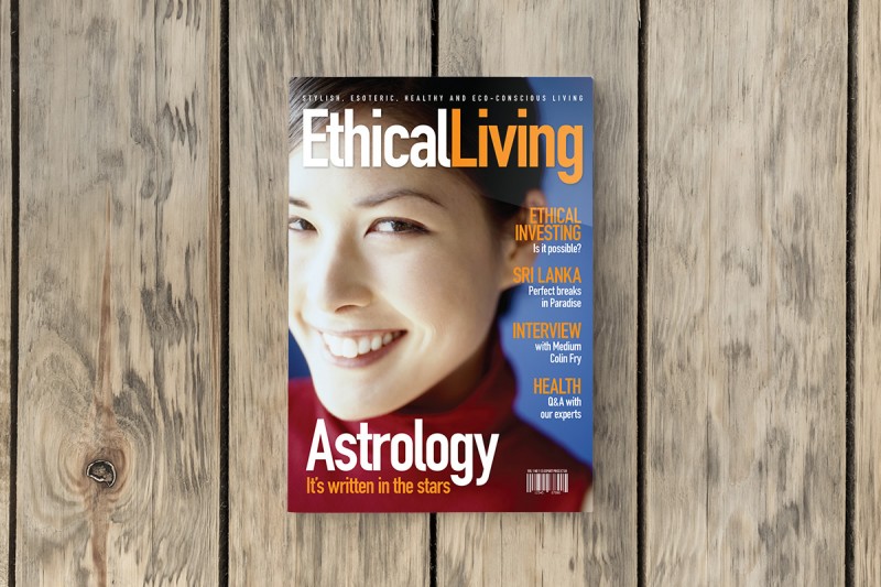 Art direction for Ethical Living magazine.