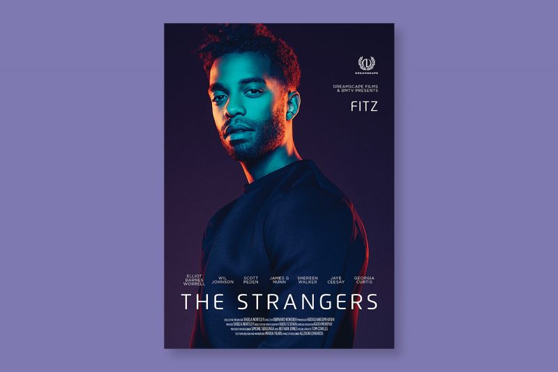 Poster design for The Strangers, a film produced in the UK.